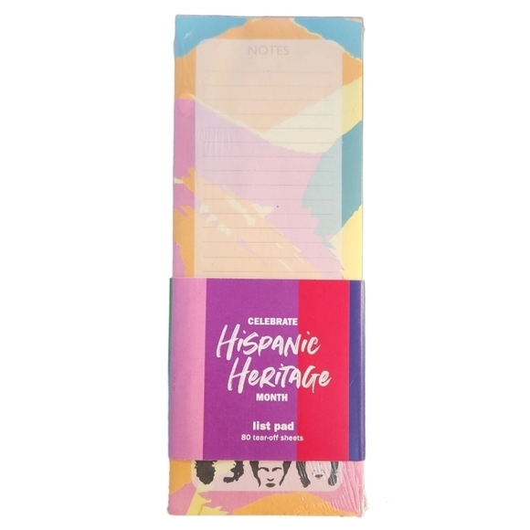 NWT Celebrate Hispanic Heritage Month Paper Note Pad - Picture 1 of 2
